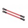 Suspension links, rear upper, red (2) (5x115mm, powder coated steel)