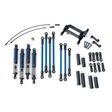 Long Arm Lift Kit, TRX-4, complete (includes blue powder coated links
