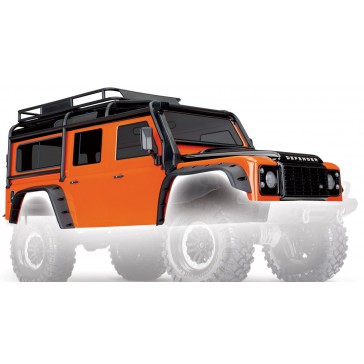 Body, Land Rover Defender, adventure orange (complete with ExoCage, i