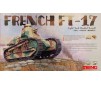 French FT-17 Light Tank (Riveted Turret)  - 1:35