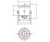 70mm Ducted fan (12-blades) with 2845-KV2750 Motor