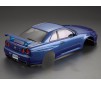 Nissan Skyline R34 195mm Metallic Blue lackiert RTU all-in