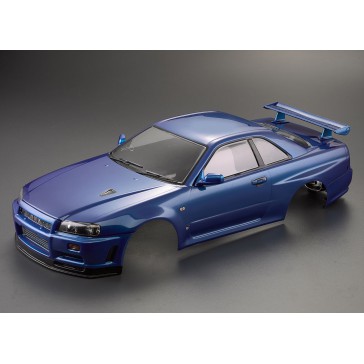 Nissan Skyline R34 195mm Metallic Blue lackiert RTU all-in