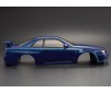 Nissan Skyline R34 195mm Metallic Blue lackiert RTU all-in