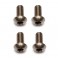 DISC.. TI SCREWS 3 X 6MM BHCS (4) TITANIUM