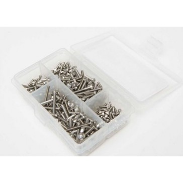 Stainless Steel Screw Kit: Traxxas TRX4