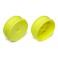 DISC.. 61mm BUGGY FRONT 2WD WHEEL HEX 12mm YELLOW FOR 2.4" VTR TYPE