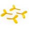 DISC.. 2" FPV Propellers, Yellow:  Torrent 110