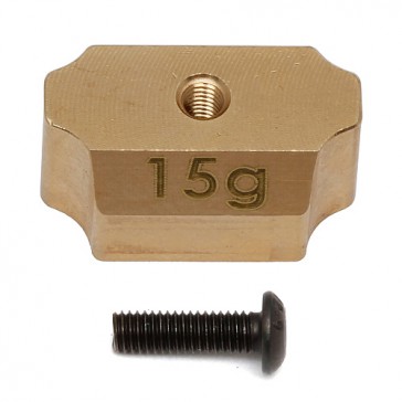 B5/B5M FACTORY TEAM FRONT BULKHEAD WEIGHT (15g)