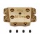 DISC.. B5/B5M FACTORY TEAM BRASS BULKHEAD 25 DEGREE (45g)