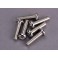 Screws, 4x15mm roundhead machine (6)