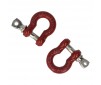 Shackles with collar bolt (2 pcs)
