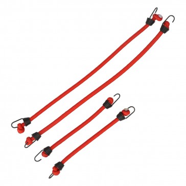 Sandow with hooks (2 pairs) - Red