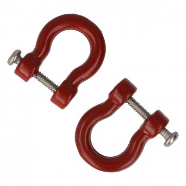 Shackles with screws (2 pcs)
