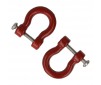 Shackles with screws (2 pcs)