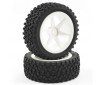 1/10TH MOUNTED CUBOID BUGGY FRONT TYRES 6-SPOKE