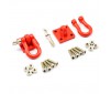 METAL BUMPER SHACKLES & MOUNTING BRACKET x2 (m2x6mm)