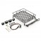 ALUMINIUM LUGGAGE RACK w/LED LAMPS L165MM X W112MM