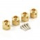 DISC... TRX-4 BRASS HEX WHEEL HUB +5mm (4)