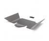 GR01 ALUMINUM SKID PLATE (TITANIUM GRAY)