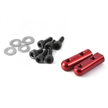 ALUMINUM SERVO MOUNT RED (2)