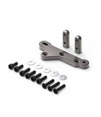 GA60 ALUMINUM AXLE SERVO MOUNT (TITANIUM GRAY)