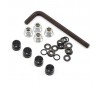 1.9 RH02 WHEEL HUBS BLACK (4)