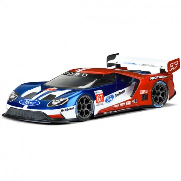 FORD GT LIGHTWEIGHT CLEAR BODYSHELL 190MM