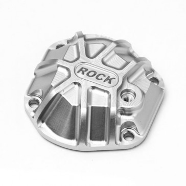 3D MACHINED DIFFERENTIAL COVER (SILVER) GS01 AXLE