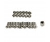 M2.5X8MM SCALE HEX BOLT & NUT SET