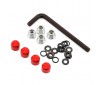 1.9 RH05 WHEEL HUBS RED