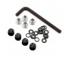 1.9 RH04 WHEEL HUBS BLACK (4)