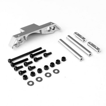 GS01 FRONT AXLE TRUSS UPPER LINK MOUNT (SILVER)