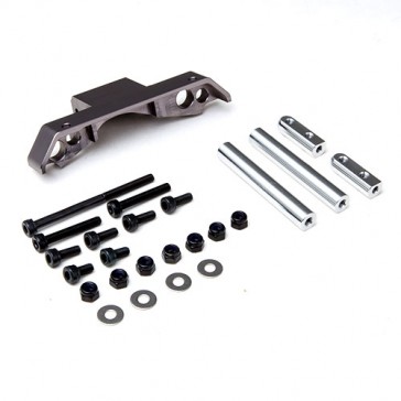 GS01 FRONT AXLE TRUSS UPPER LINK MOUNT (TI. GREY)