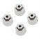 M5 WHEEL BLOCK LOCKNUTS (4)