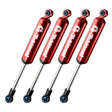 G-TRANSITION SHOCK RED 90MM (4) FOR 1/8 CRAWLER