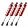 G-TRANSITION SHOCK RED 90MM (4) FOR 1/10 CRAWLER