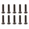 DISC.. CR12 SCREWS M2.5x 12MM FHCS
