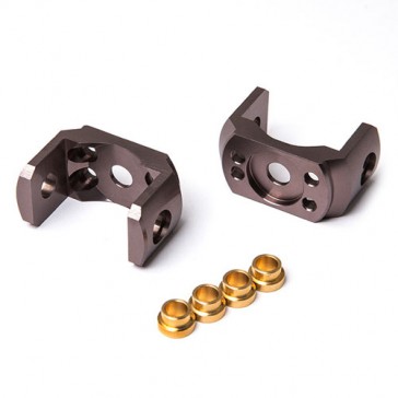 ALUMINUM C-HUB CARRIER (TITANIUM GREY) GS01 AXLE PR