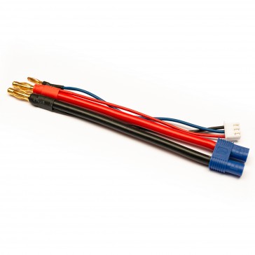 Câble de charge (XH) : Lipo voiture 2S avec connecteur EC3