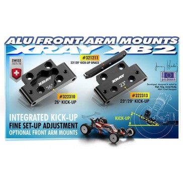 ALU FRONT LOWER ARM MOUNT - SWISS 7075 T6