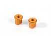 ALU ECCENTRIC BUSHING 0.0MM - ORANGE (2)