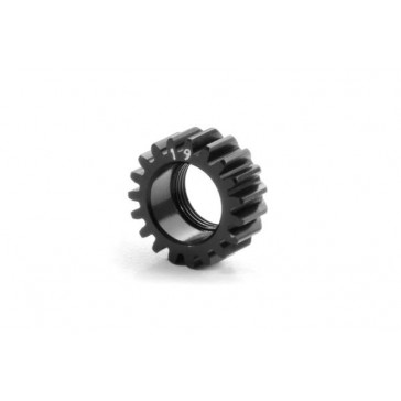 XCA ALU PINION GEAR 19T (1ST) - 7075 T6 - HARD COATED - LAR