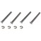 DISC.. Hinge Pins+E-Clip (2mm) 3*30,9mm