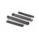 BATTERY MOUNT STRAP - 2.5 MM GRAPHITE FOR 3 BATT. - SET