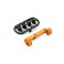 ALU UPPER ARM HOLDER - SWISS 7075 T6 - SET - LEFT