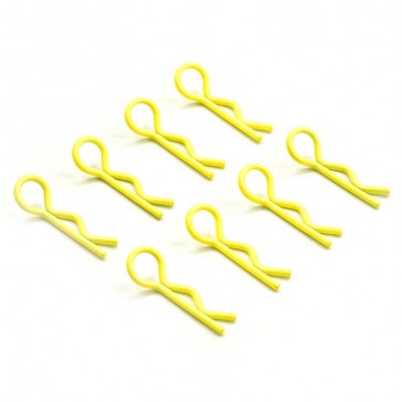 FLUORESCENT YELLOW SM CLIPS
