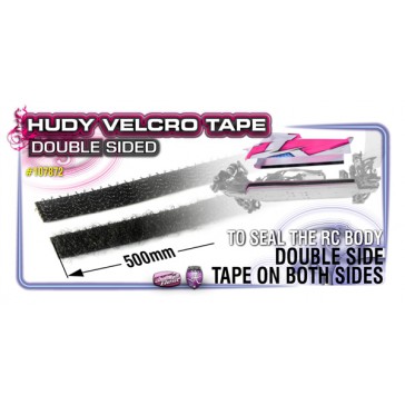 VELCRO TAPE WITH DOUBLE SIDED TAPE 8x500MM, H107872