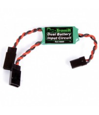 DISC..  Dual-battery input circuit - Système de double alimentation r