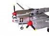 DISC.. Avion 1400mm : P38 (argent) kit PNP